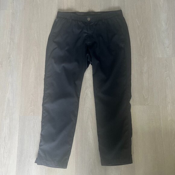 Under Armour UA The Showdown Pant Mens 38x30 Black Golf Performance Stretch - Picture 1 of 6